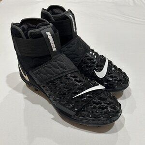 Nike Force Savage Elite 2 TD Men’s Black Football Cleats AH3999-001 Size 16 New